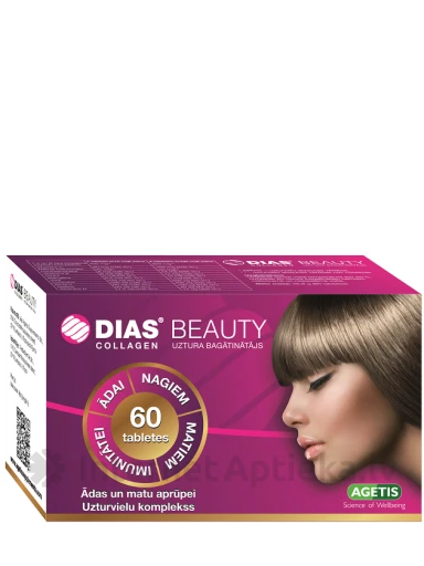 Agetis Dias Beauty Collagen, 60 tabletes | internetaptieka.lv