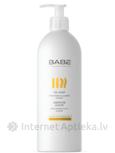 Babē eļļas ziepes, 500 ml | internetaptieka.lv