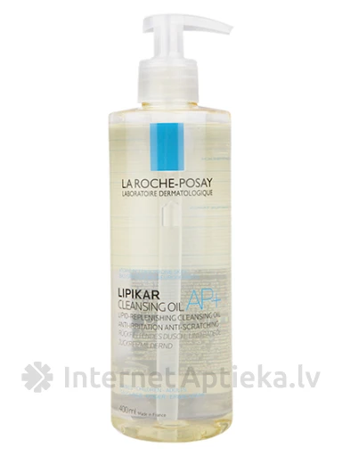La Roche Posay Lipikar AP+ attīrošā eļļa, 400 ml | internetaptieka.lv