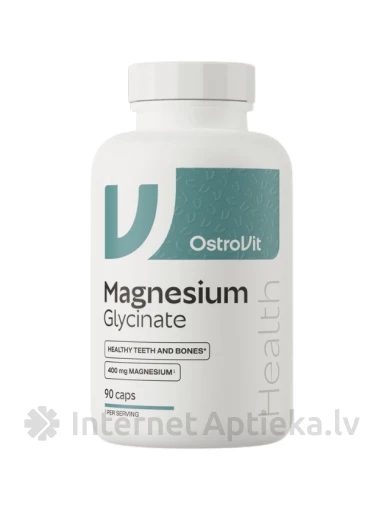 OstroVit Magnesium Glycinate kapsulas, 90 gb. | internetaptieka.lv