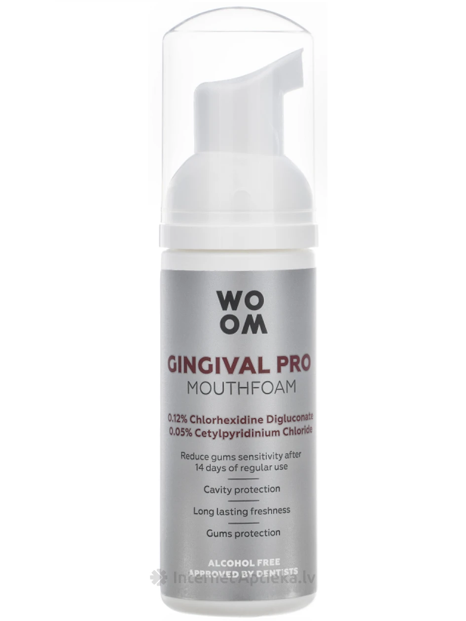 Woom Gingival Pro mutes putas, 50 ml | internetaptieka.lv