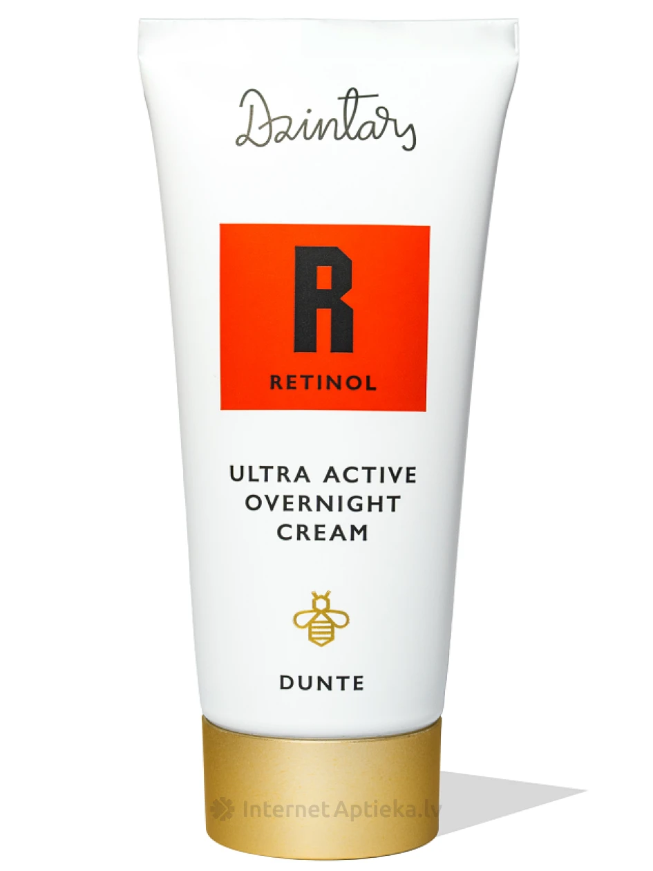 Dzintars Ultraaktiivne öökreem Dunte, 50 ml | internetaptieka.lv
