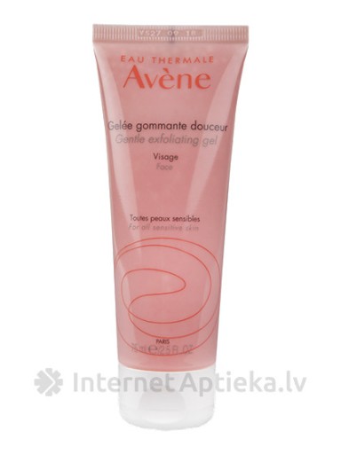 Avene Essential Gentle Exfoliating eksfoliejošs sejas gels jutīgai ādai, 75 ml