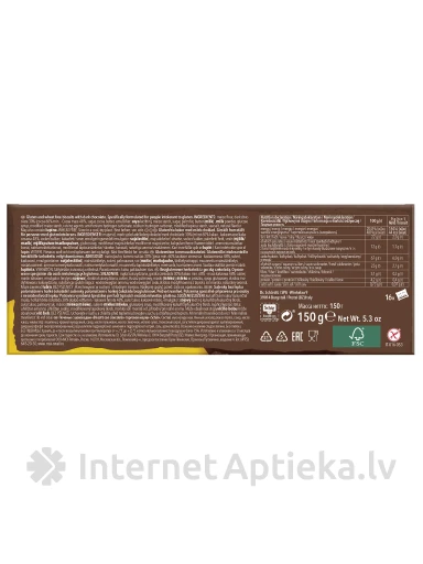 Schär Biscotti безглютеновое бисквитное печенье с шоколадом, 150 г | internetaptieka.lv