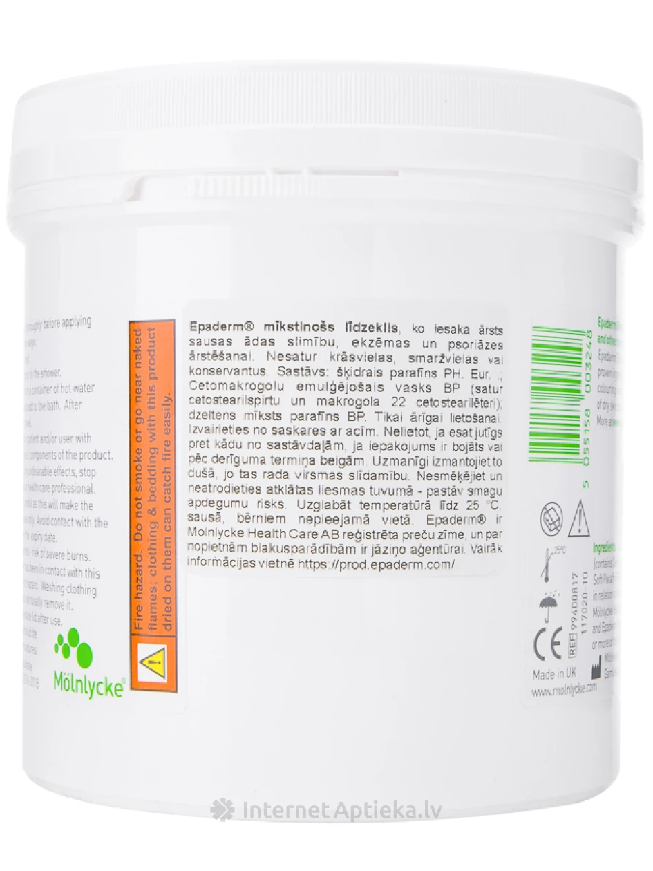 EPADERM salv, 500 g | internetaptieka.lv