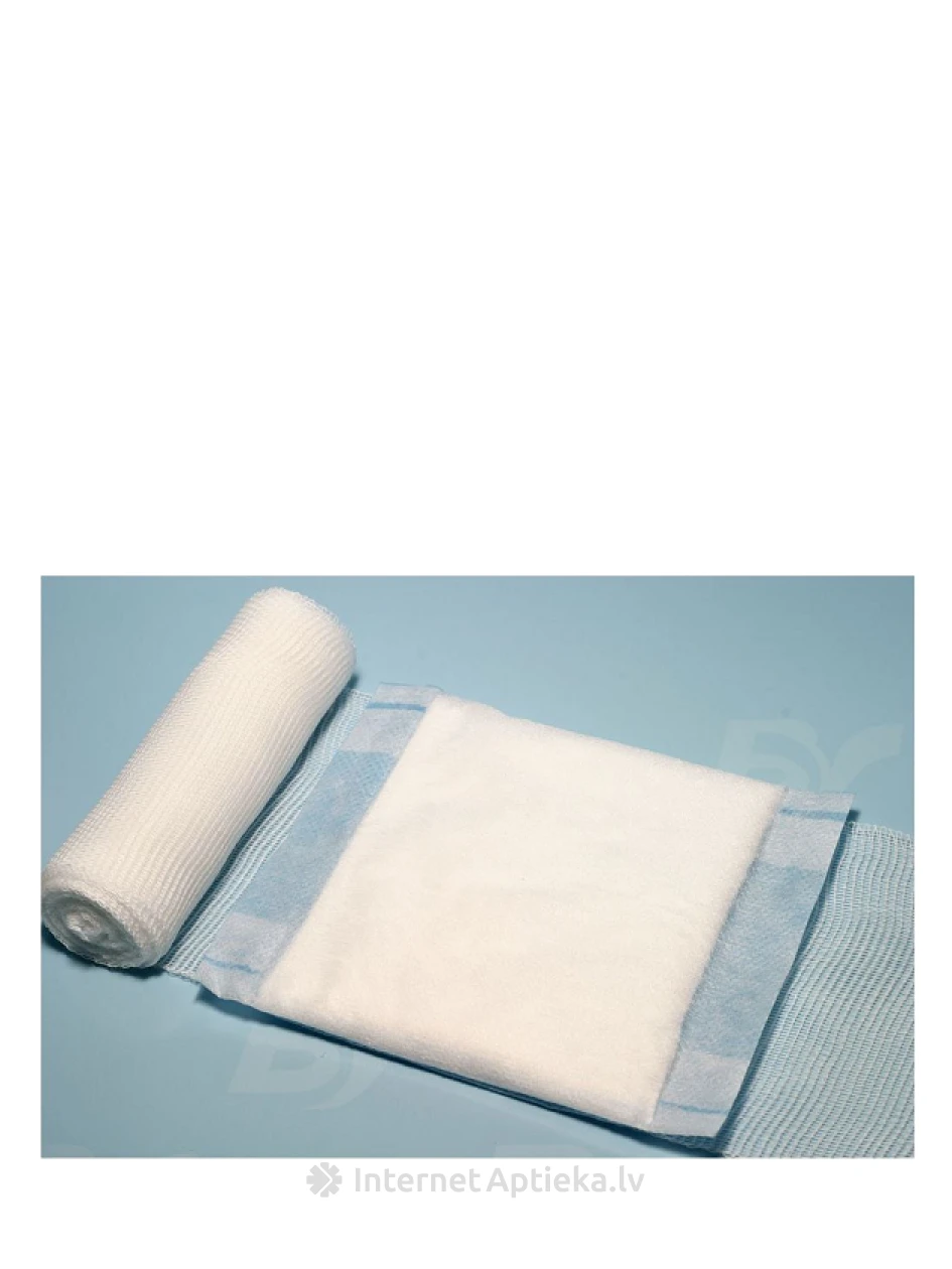 Esmaabi side 4 m x 10 cm - steriilne, 1 tk. | internetaptieka.lv