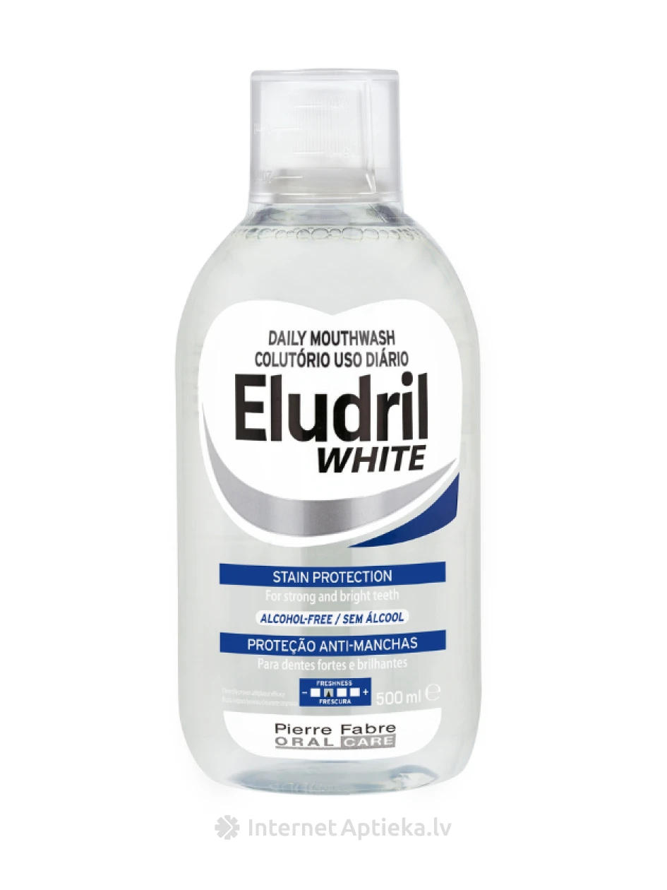 ELUDRIL Whitening mutes skalojamais līdzeklis, 500 ml | internetaptieka.lv