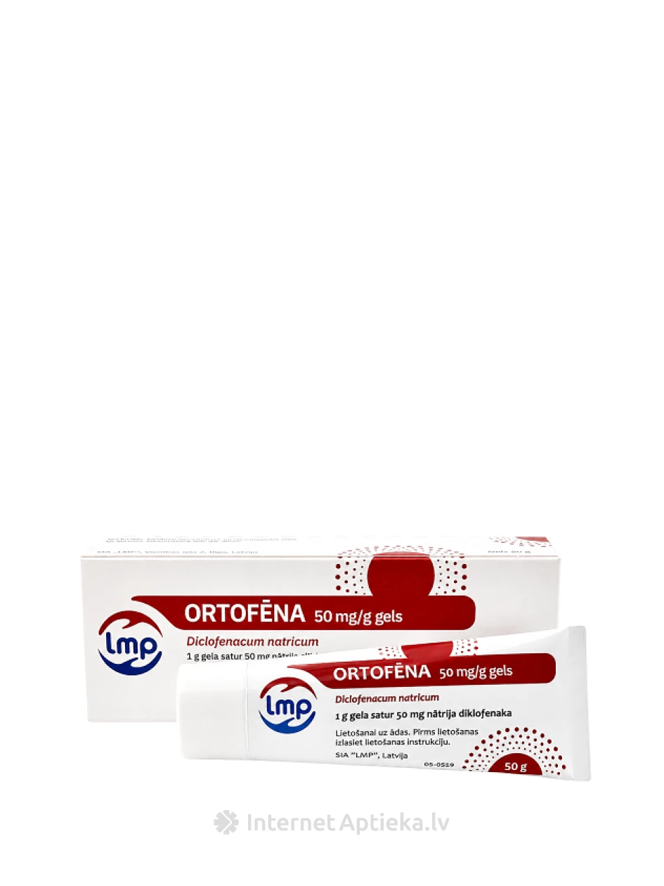 Ortofēna 50mg/g gels, 50 g | internetaptieka.lv