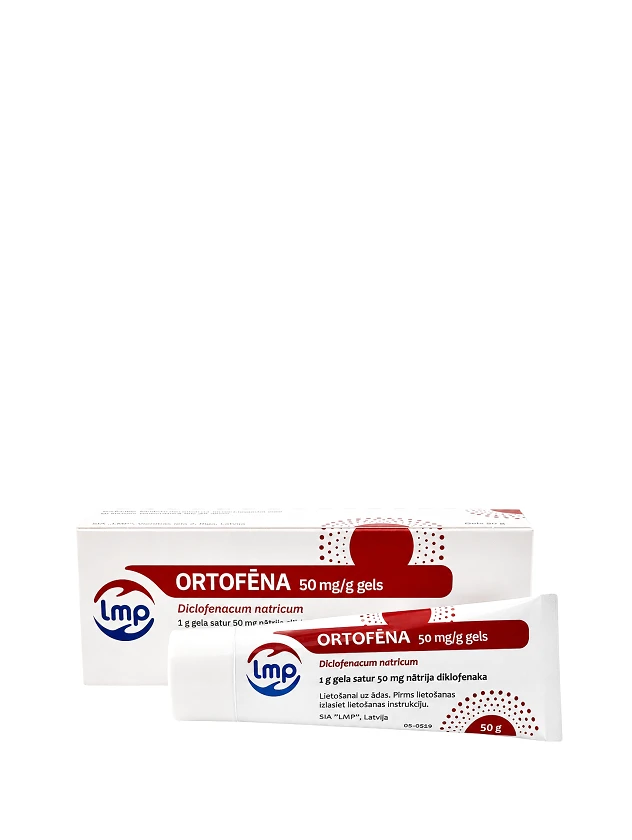 Ortofēna 50 mg/g gels