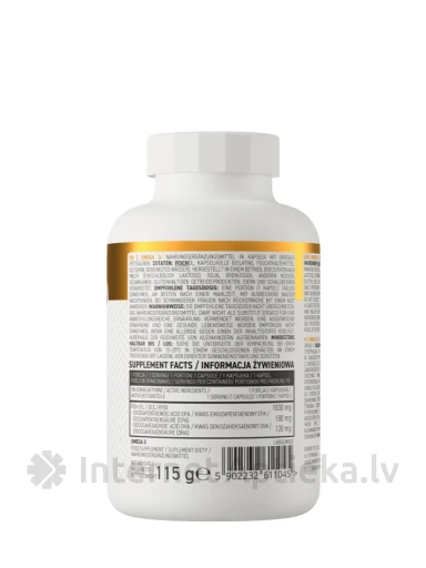 OstroVit Kapsulas Omega3, 90 gb. | internetaptieka.lv