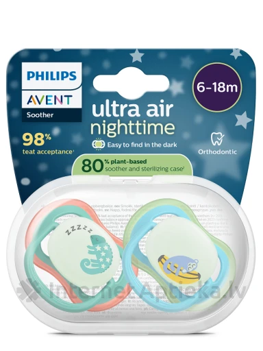 Philips Avent Ultra Air Night 6-18M mannekeenid poistele, 2 tk. | internetaptieka.lv