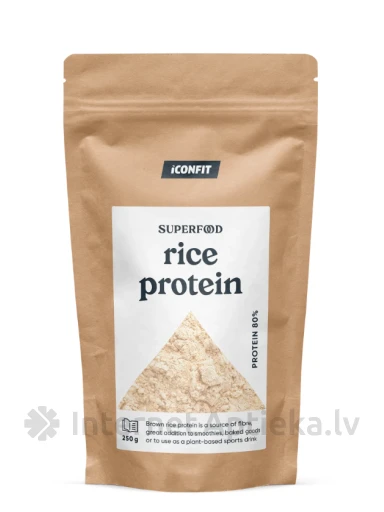ICONFIT Pruuni riisi valk 80%, 250 g | internetaptieka.lv