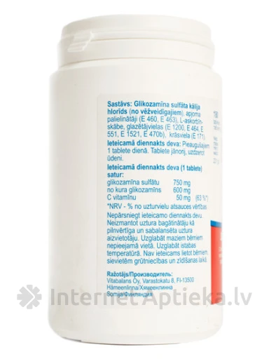 Arthrobalans 750 mg, 180 tabletti | internetaptieka.lv
