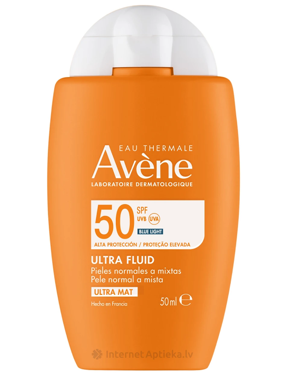 Avene Sun Ultra-fluīds SPF50+, 50 ml | internetaptieka.lv