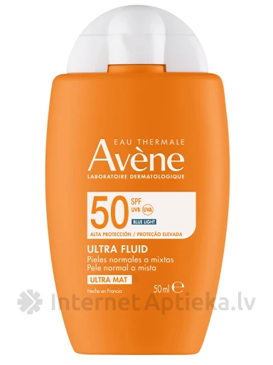Avene Sun Ultra-fluīds SPF50+, 50 ml | internetaptieka.lv