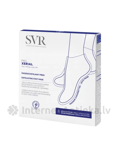 SVR Xerial Exfoliating маска для ног, 1 пара | internetaptieka.lv