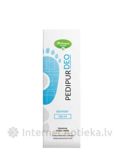 PEDIPUR DEO Дезодорант для ног и обуви, 100 мл | internetaptieka.lv
