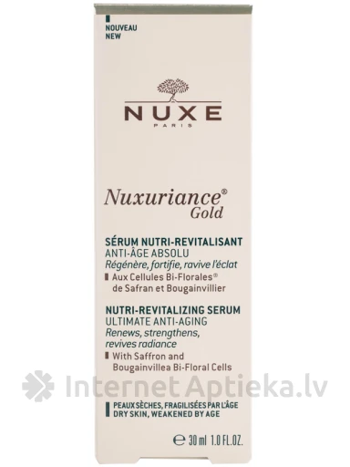 NUXE Barojošs–atsvaidzinošs, pret novecošanos aizsargājošs serums, 30 ml | internetaptieka.lv