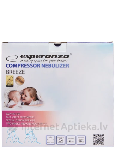 Ингалятор Esperanza ECN001, 1 шт. | internetaptieka.lv