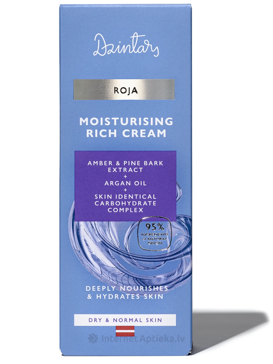 Dzintars Mitrinošs un barojošs krēms Roja, 50 ml | internetaptieka.lv