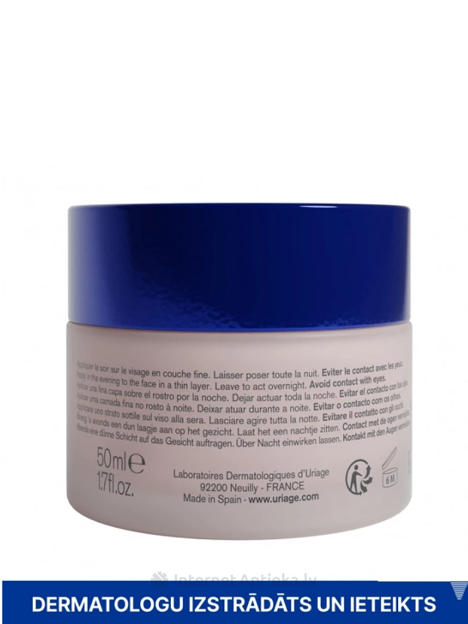 URIAGE AGE ABSOLU reģenerējoša nakts sejas maska, 50 ml | internetaptieka.lv