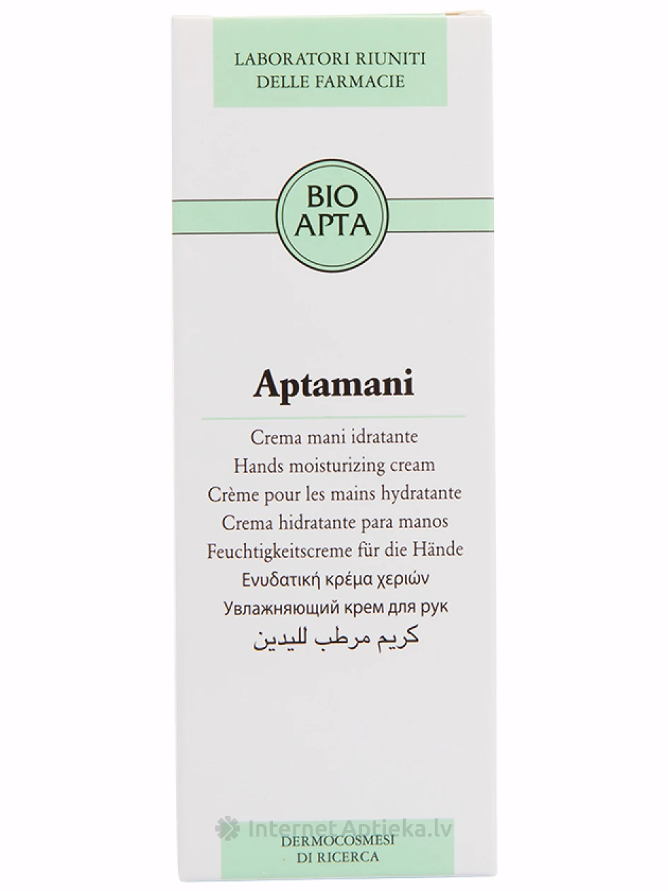 Bioapta Aptamani крем для рук ежедневный уход, 75 мл | internetaptieka.lv