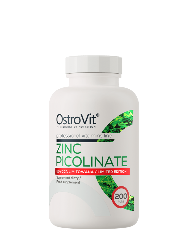 OstroVit tabletes Zinc Picolinate, 200 gb