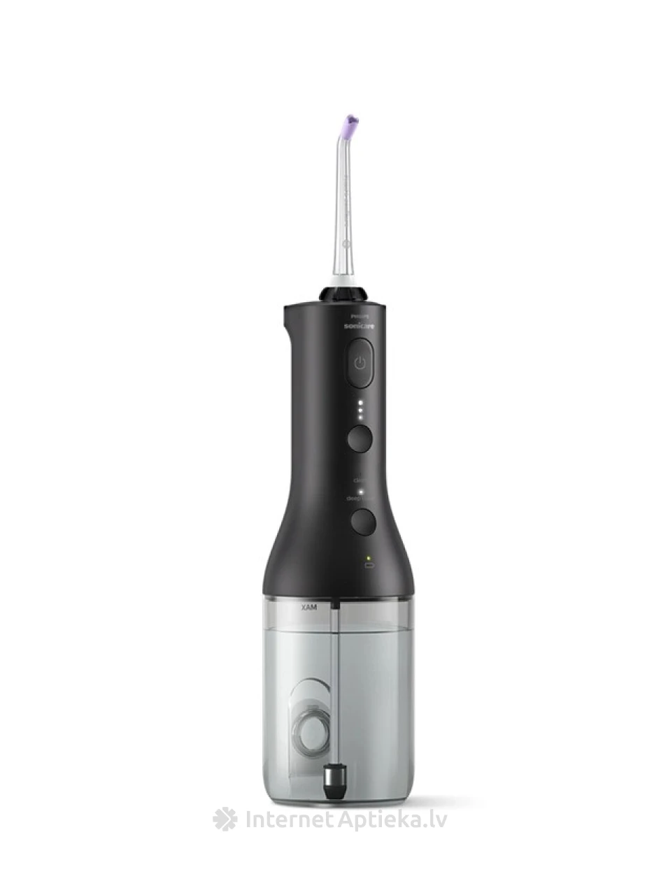 Philips Sonicare Power Flosser 3000 HX3826/33 черный межзубный ирригатор | internetaptieka.lv