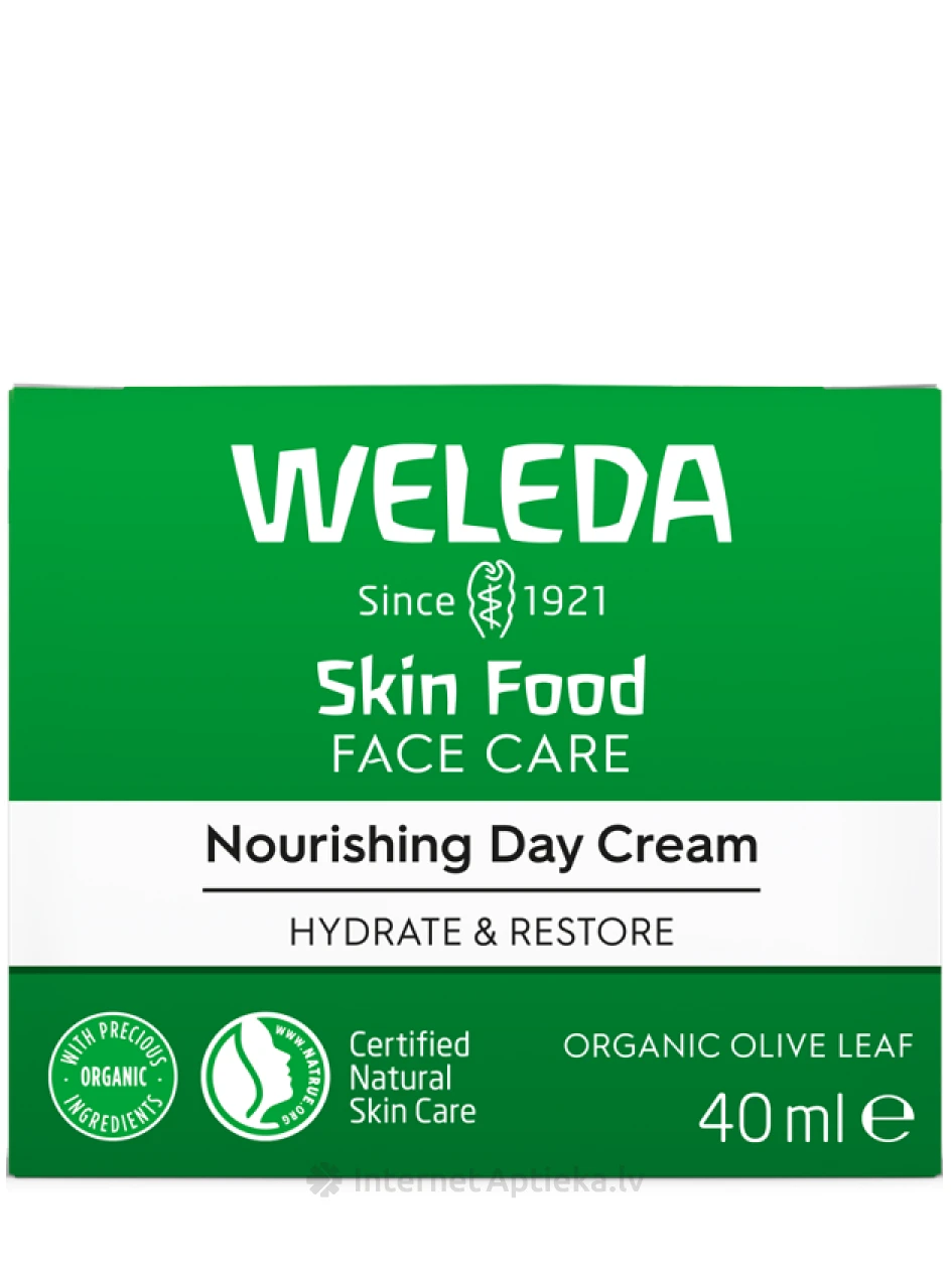 Weleda Skin Food toitev päevakreem kuivale näonahale, 40 ml | internetaptieka.lv
