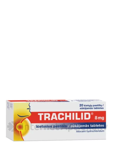 Trachilid 8 mg, 20 таблеток | internetaptieka.lv