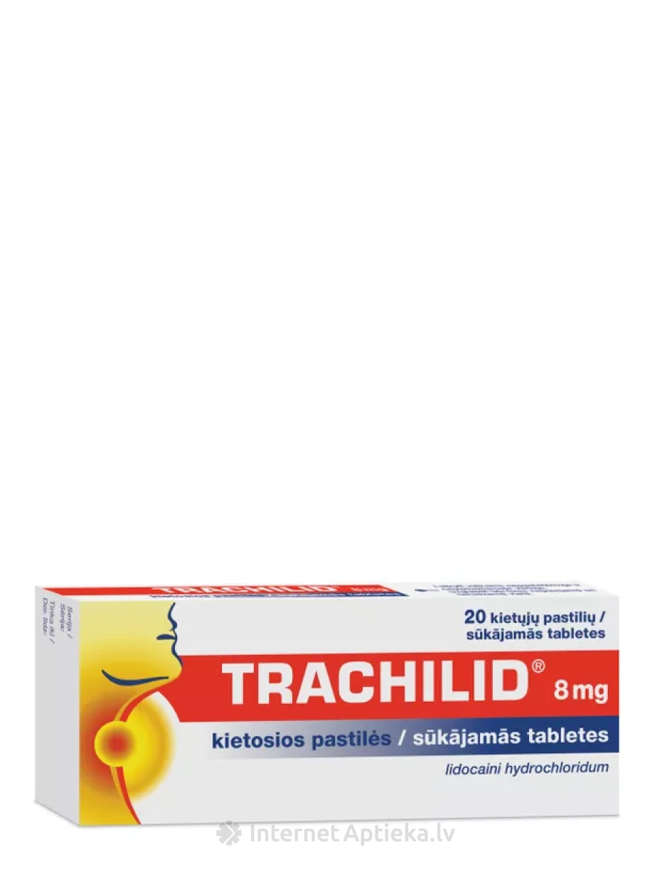 Trachilid 8 mg, 20 tabletti | internetaptieka.lv