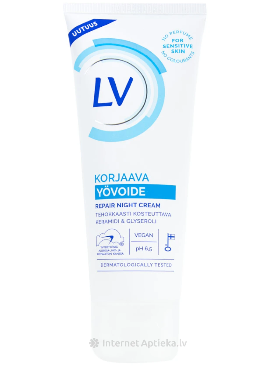 LV taastav öökreem, 60 ml | internetaptieka.lv