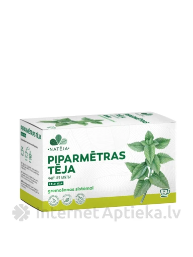 Kastetud piparmündilehed | internetaptieka.lv