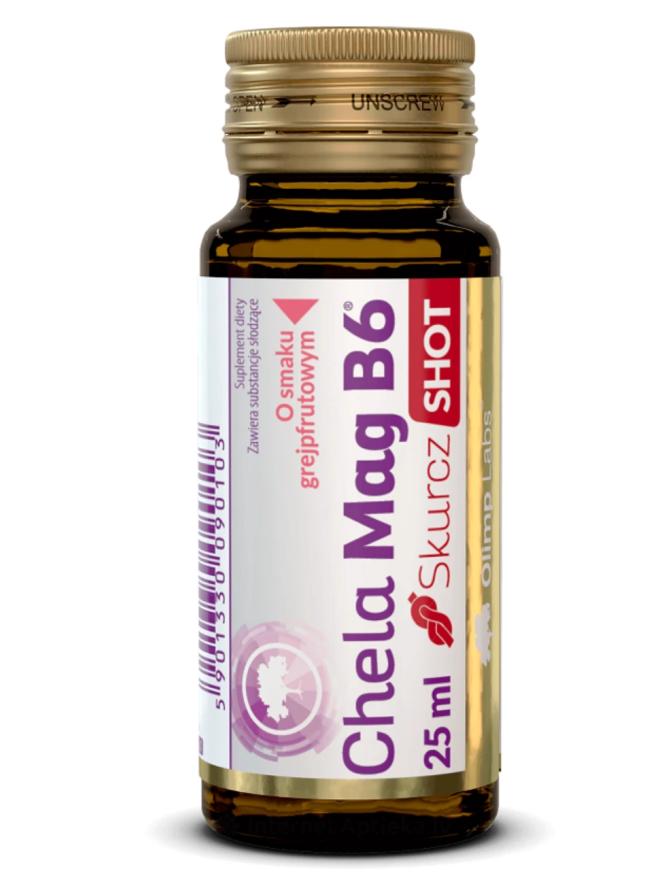 Olimp Labs® Chela Mag B6 Cramp Shot, 9 gb. | internetaptieka.lv