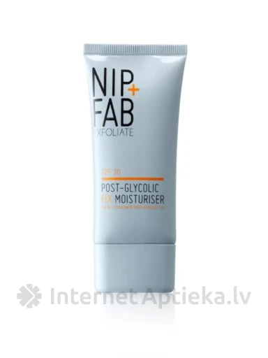 NIP+FAB Post Glycolic Fix SPF30 крем для лица, 40 мл | internetaptieka.lv