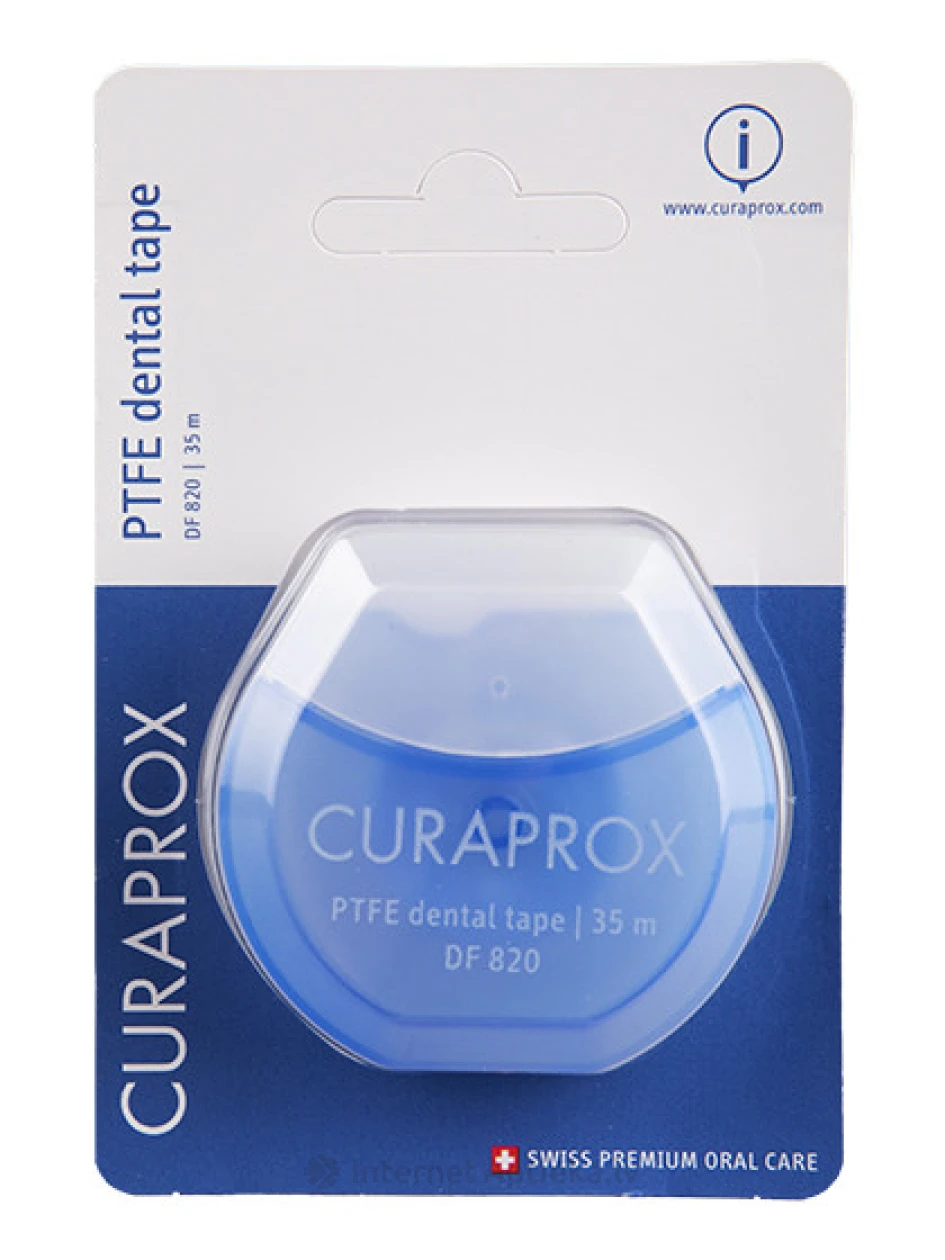Curaprox zobu diegs DF 820 lenta 35 m, 1 gb. | internetaptieka.lv