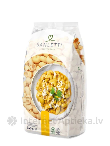 Sanletti  gluteenivaba pasta pipette, 340 g | internetaptieka.lv