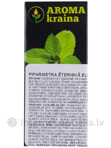 Мятное эфирное масло, 10 мл | internetaptieka.lv