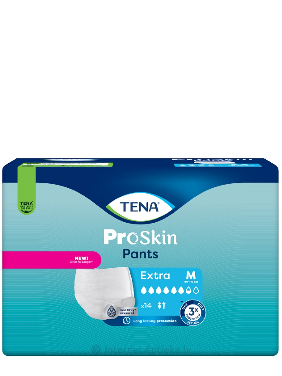 TENA Pants Extra M aluspüksid, 14 tk. | internetaptieka.lv