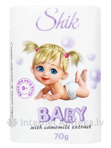 ШИК Детское мыло с экстрактом ромашки, 70 г | internetaptieka.lv