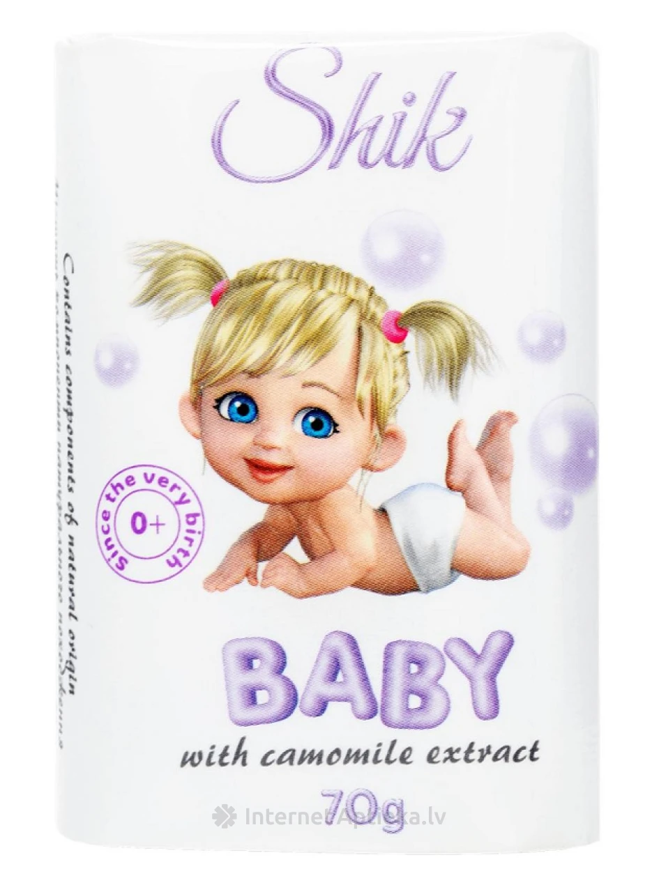 ШИК Детское мыло с экстрактом ромашки, 70 г | internetaptieka.lv
