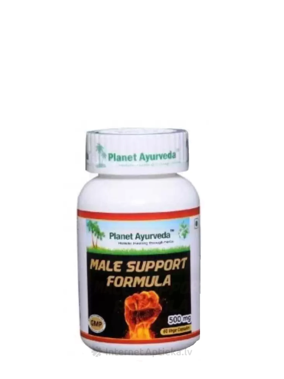 Male Support Formula Planet Ayurveda® kapslit, 60 tk. | internetaptieka.lv