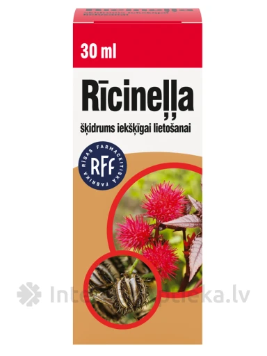 Ricinos aliejus, 30 ml | internetaptieka.lv