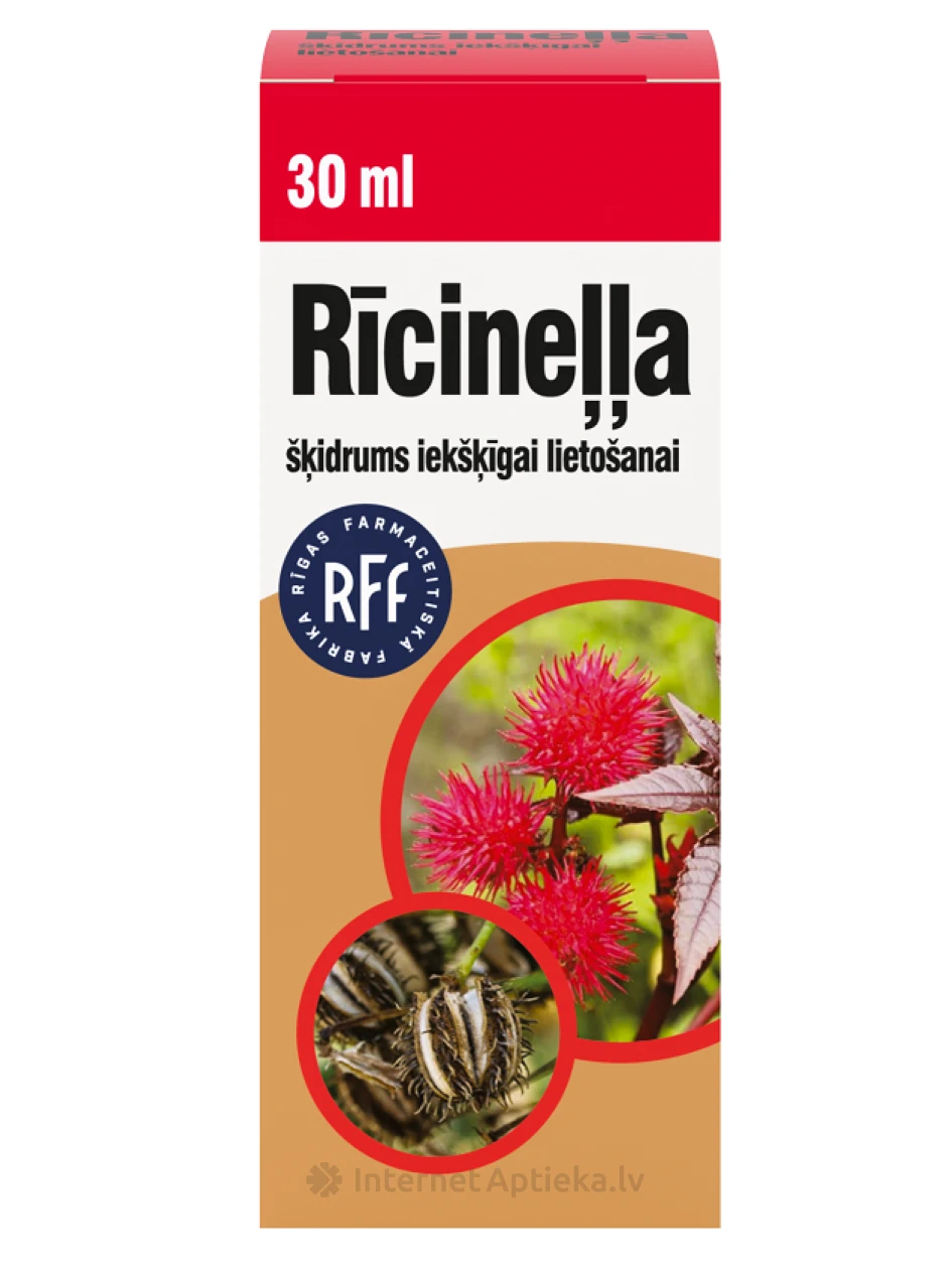 Ricinos aliejus, 30 ml | internetaptieka.lv