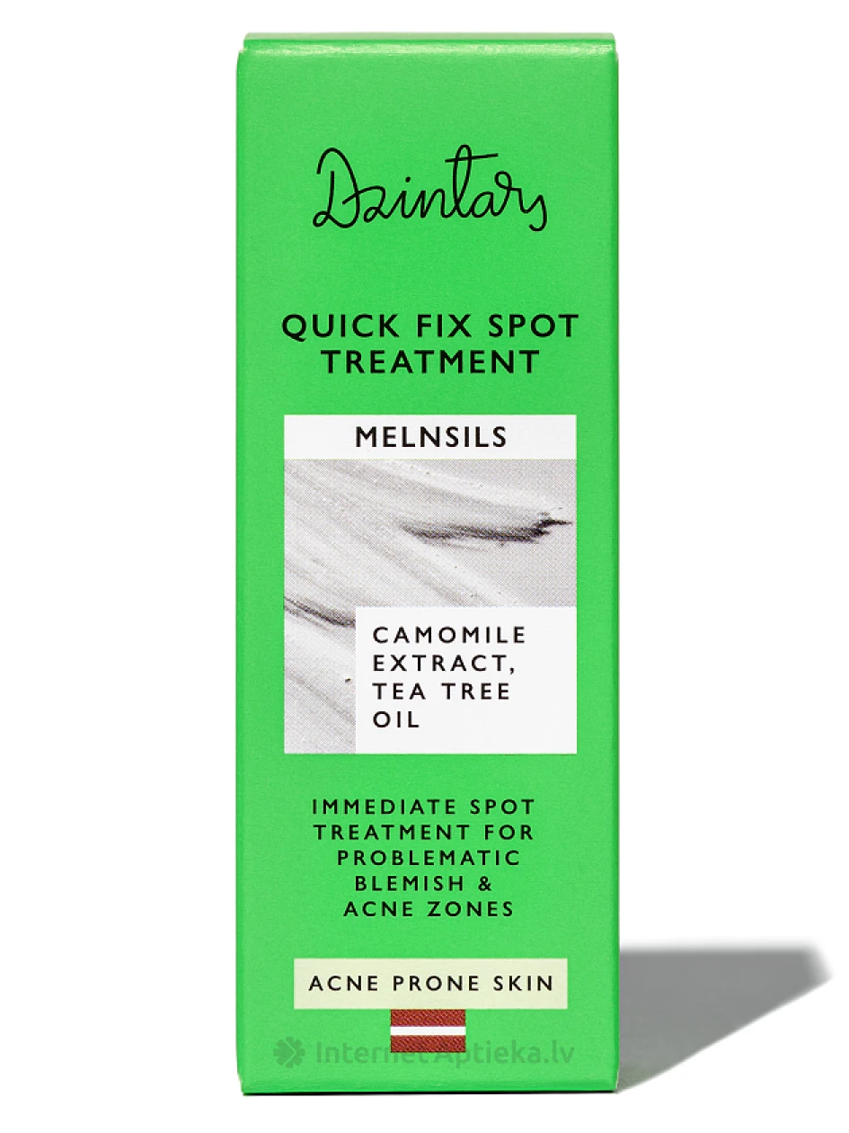 Dzintars Ātras iedarbības līdzeklis pret pinnēm Melnsils, 8 ml | internetaptieka.lv