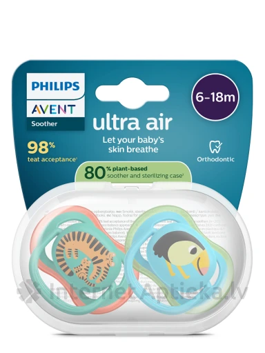 Philips Avent Ultra Air lutt 6-18M, 2 tk. | internetaptieka.lv