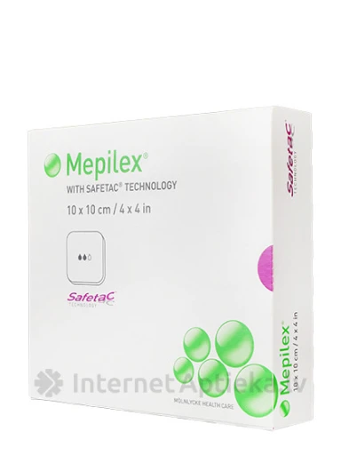 Mepilex plāksteri 10 x 10 cm, 5 gb. | internetaptieka.lv