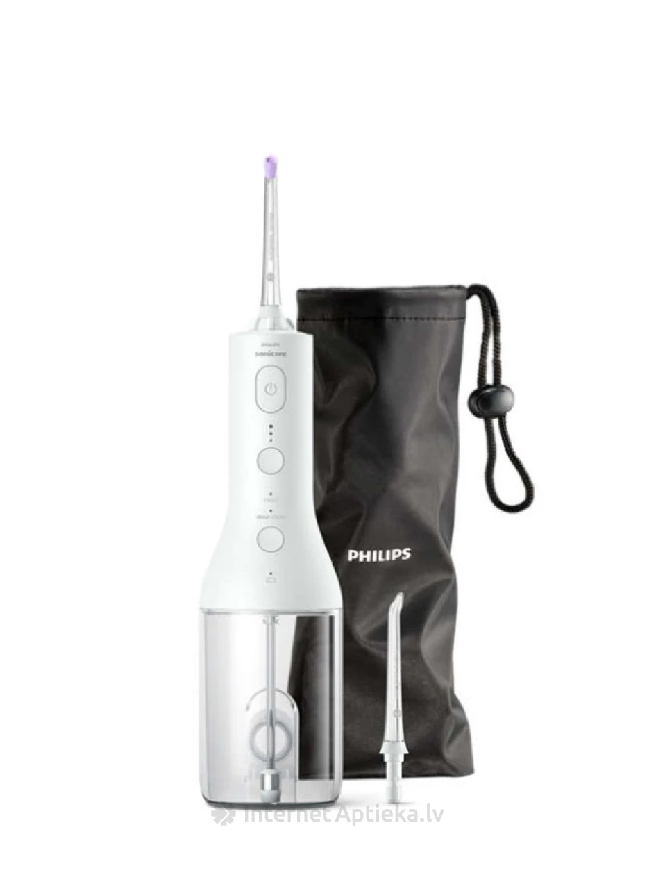 Philips Sonicare Power Flosser 3000 HX3826/31 starpzobu ūdens irigātors | internetaptieka.lv