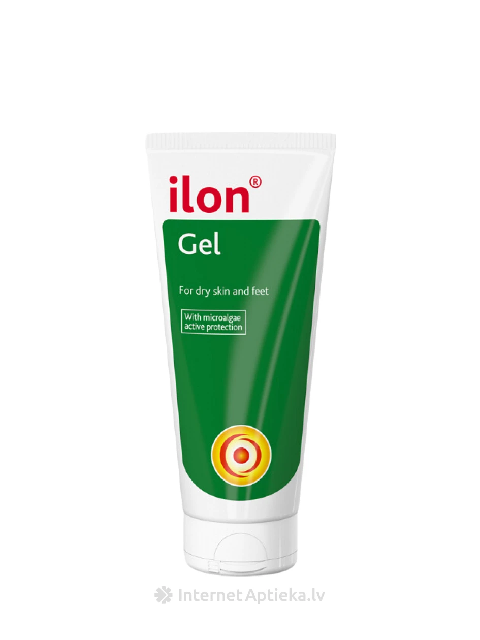 ILON gels sausas ādas un pēdu intensīvai kopšanai, 100 ml | internetaptieka.lv