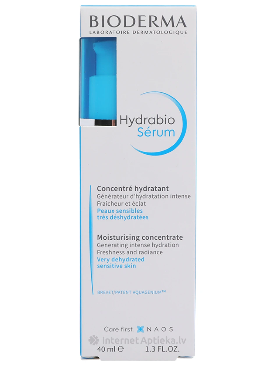 Bioderma Hydrabio serums, 40 ml | internetaptieka.lv